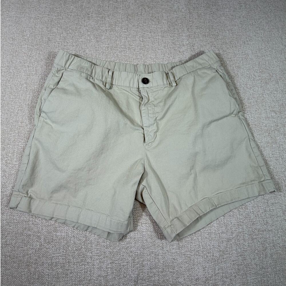 Bear Bottom Men XL Tan Chino Shorts Casual Stretch Lightweight Summer Fit